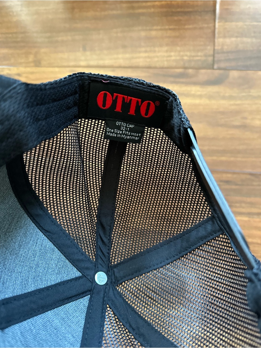 Otto / Mr. Black Trucker Hat View 2